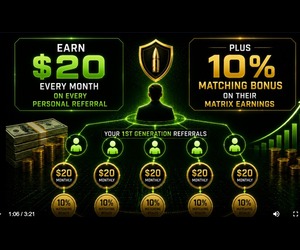 Hot New $20 Residual Income System + $40 Fast Start Bonus