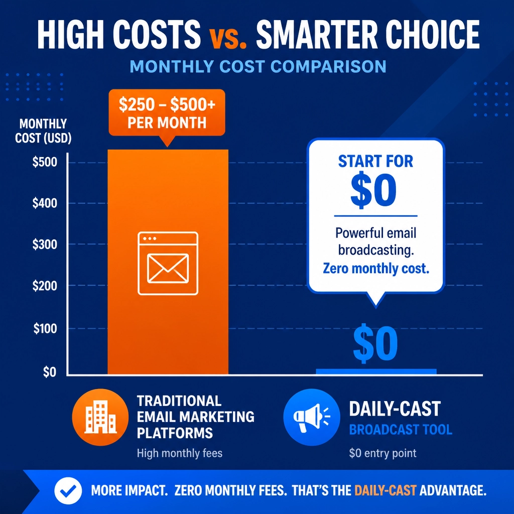 ROI Comparison: Traditional Email vs. Daily-Cast