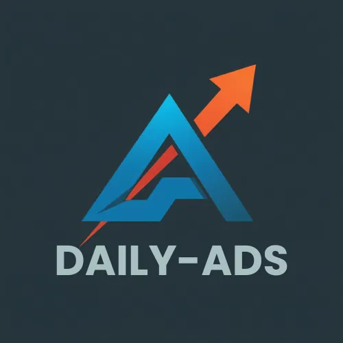 Growth arrow logo and modern digital platform branding